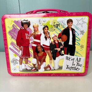 High School Musical‎ Original Vintage Metal Lunch Box.